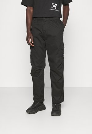 Calvin Klein Jeans Cargobukser - black