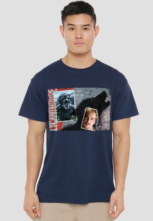 Cotton Soul, HARRY POTTER LYCANTHROPE  PROFESSOR LUPIN COLLAGE - Print T-shirt - dark blue