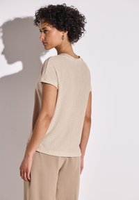 Street One Basic T-shirt - beige