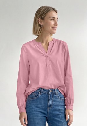 Street One, SPLIT NECK TUNIKA - Blusa - vintage blush