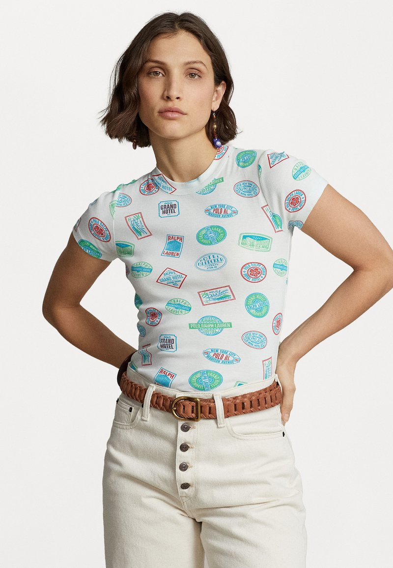 Polo Ralph Lauren PASSPORT SHORT SLEEVE Tshirts med print nevis