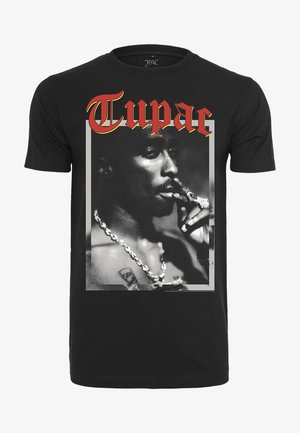 Print T-shirt - black