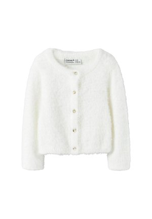 LANGARM - Strickjacke - cloud dancer