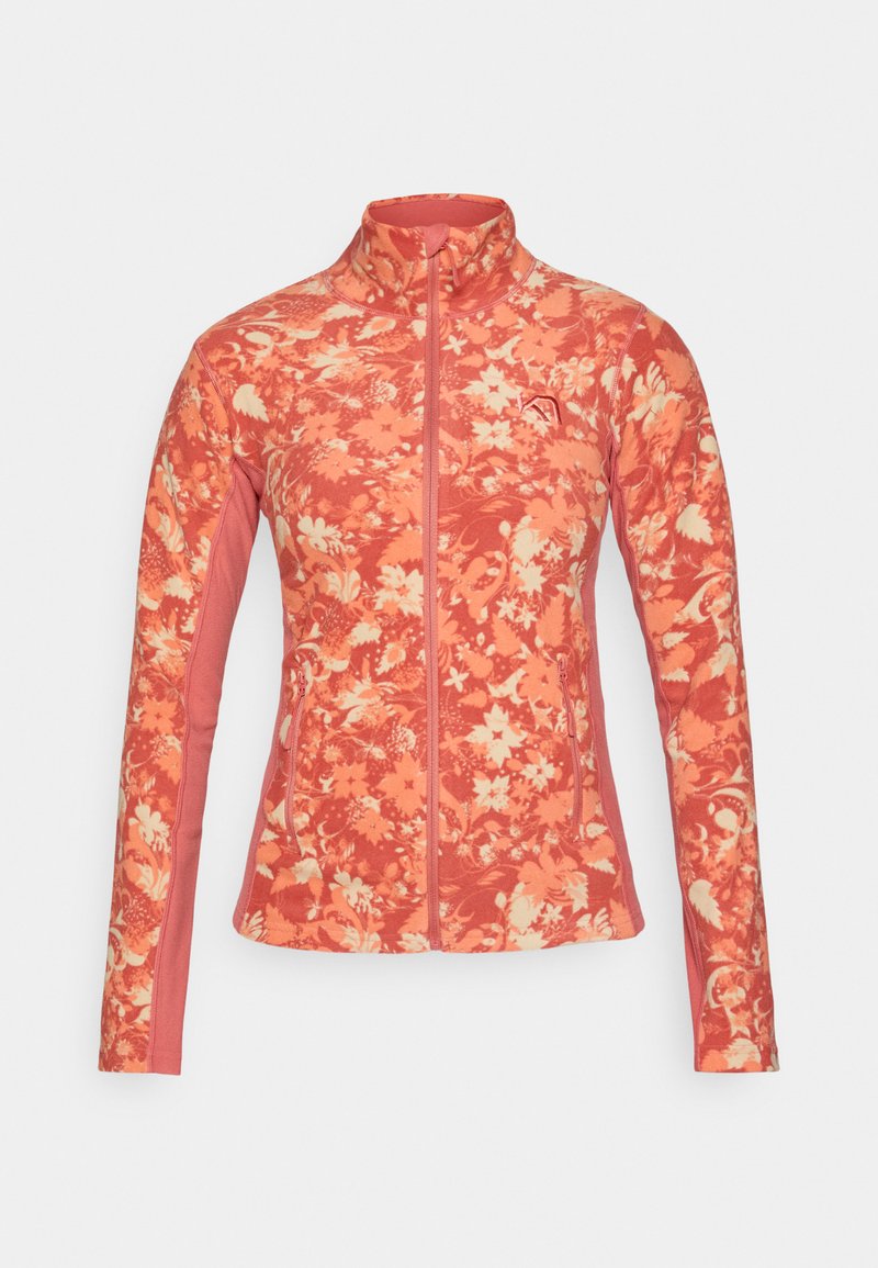 Kari Traa Fleecejas koraalrood