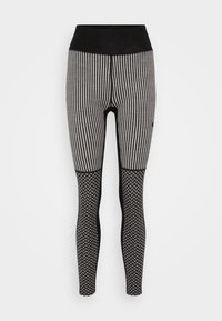 SMEKKER HIGH WAIST PANTS - Caleçon long - black