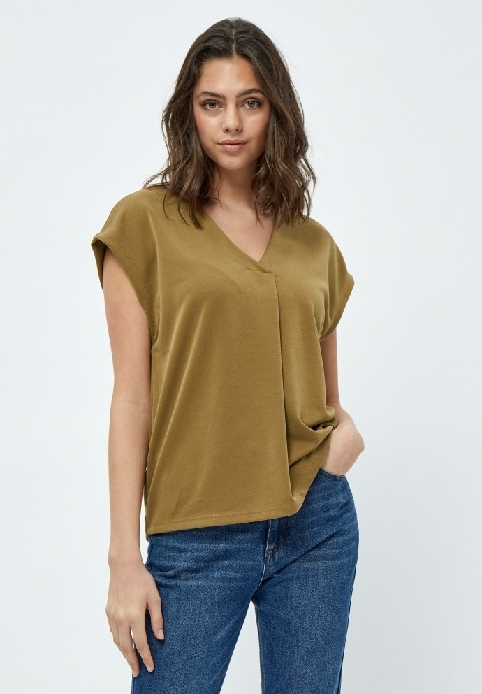 PEPPERCORN LANA TEE TShirt basic ermine brown/braun Zalando.de