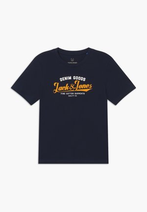 JJELOGO - Triko s potiskem - navy blazer