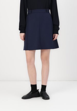VERCI - A-line skirt - dark blue