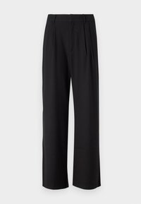 Hollister Livvy Ultra High-Rise Wide-Leg Pants - Trousers - casual black