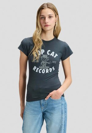 Lee, LEE T-SHIRT RECORD - T-Shirt print - grau