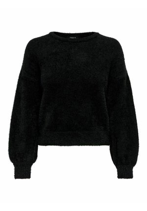 ONLY ONLPIUMO LS NOOS - Jersey de punto - black