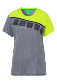 Erima T-Shirt print - grey/green