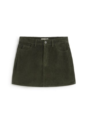 Thinking Mu KIMMY - sukňa v tvare A - dark green