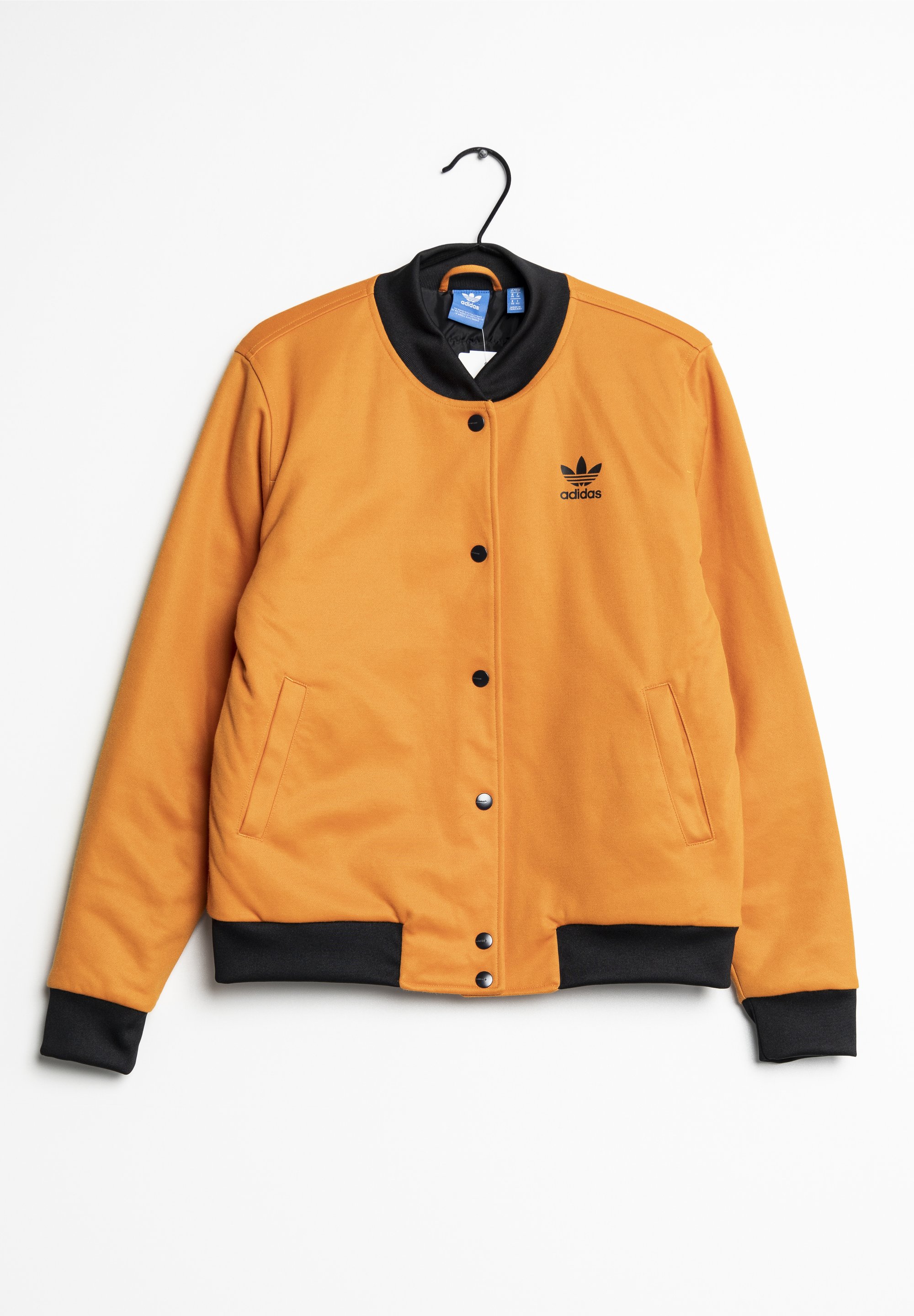 orange adidas bomber jacket