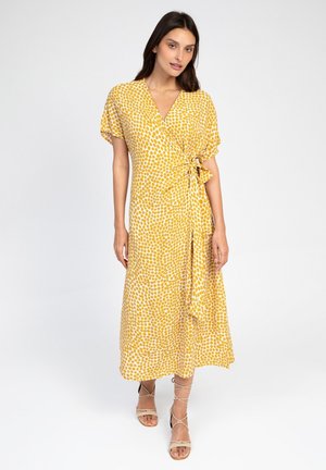 AN'GE MIDI MITCHY - Robe de jour - bille jaune