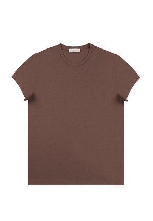 Slowear REGULAR FIT - T-Shirt basic - brown