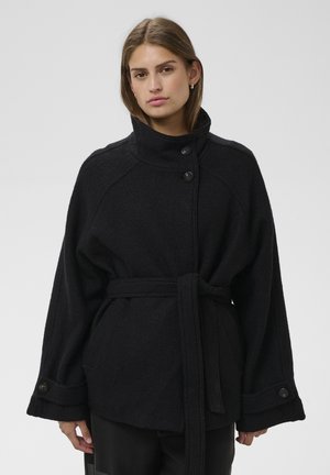 Soaked in Luxury, SLANGELINA DOUBLE BREASTED JACKET - Veste mi-saison - black