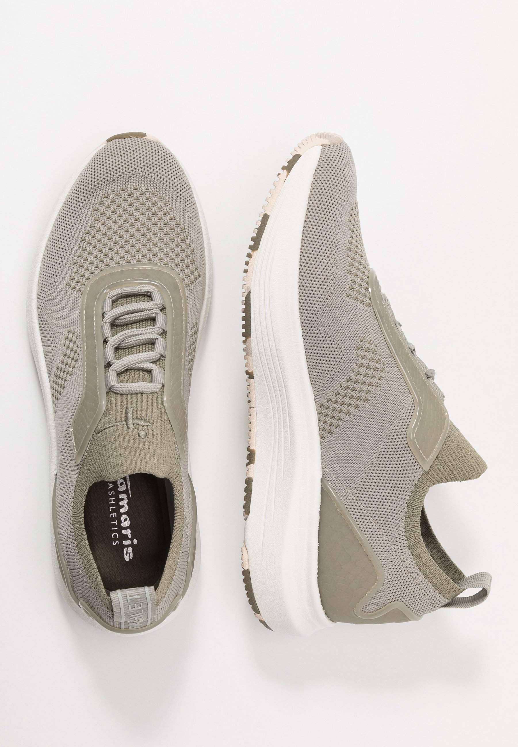 Tamaris Fashletics LACE UP Joggesko light olive Zalando.no Tamaris Fashletics Joggesko powder blue Zalando.no