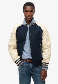 Superdry & Co COLLEGE  - Bomberjakke - eclipse navy