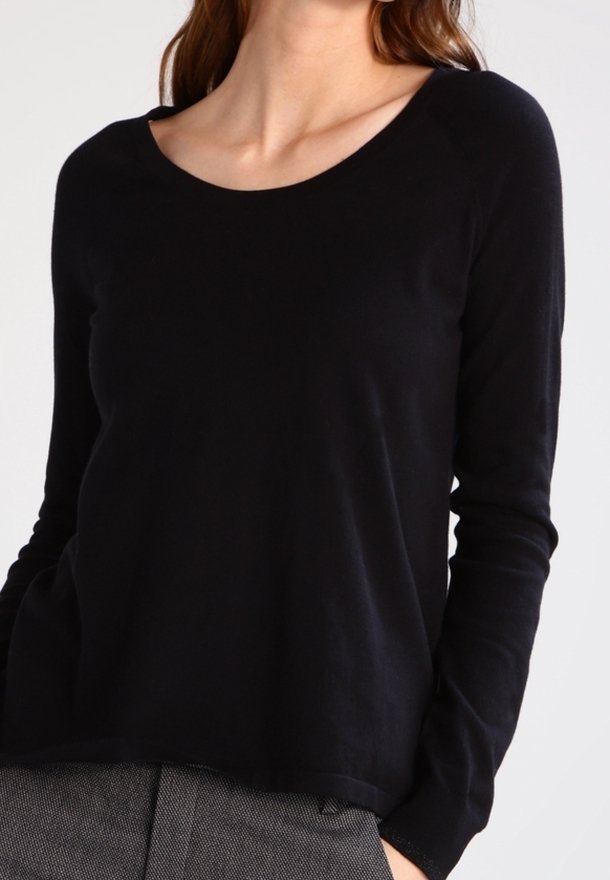 Sisley Strickpullover - black