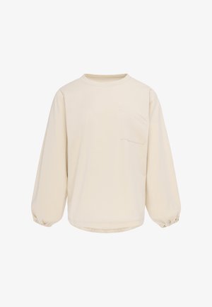 usha, WALDLÄUFER - Long sleeved top - light beige