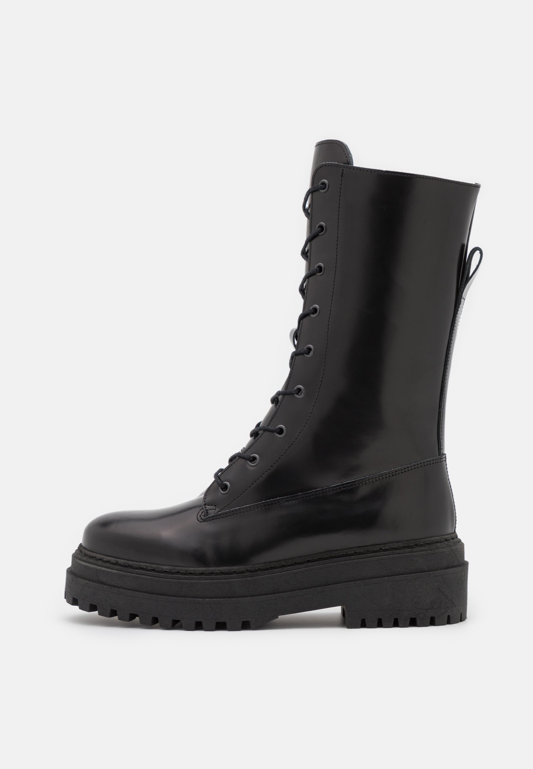 Women SLFASTA CHUNKY LACEUP BOOT - Platform boots Women SLFASTA CHUNKY LACEUP BOOT - Platform boots