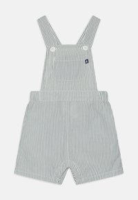 Petit Bateau - BÉBÉ BELT SALOPETTE COURTE UNISEX - Tuinbroek - marshmallow/brut Miniatuurafbeelding 1