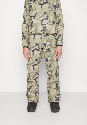 Lumilautailuhousut - mottled olive