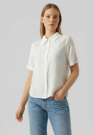 CHEMISE - Button-down blouse - snow white