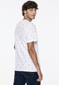 Street One MEN Triko s potiskem - weiß