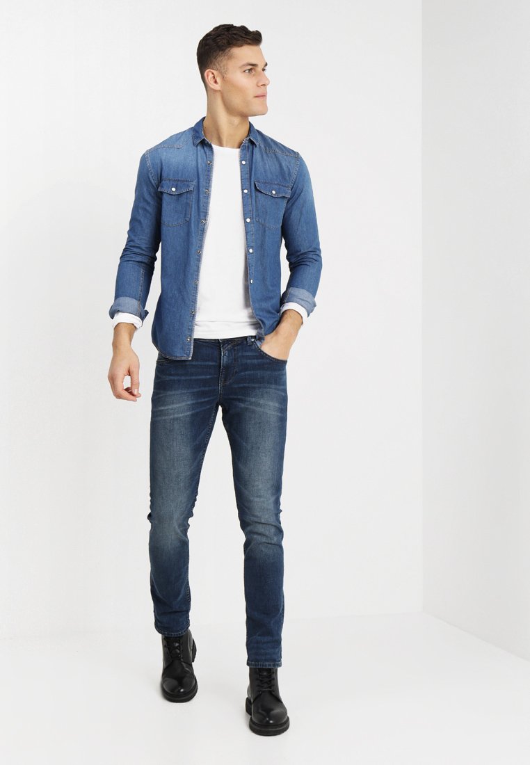 TOM TAILOR JACKET OUTDOOR Jeansjakke original Zalando.no TOM TAILOR JACKET OUTDOOR Jeansjakke original Zalando.no