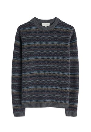 POLVENTON - Strickpullover - blue larner maritime