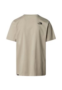 The North Face M SS FINE TEE - Camiseta estampada - clay grey