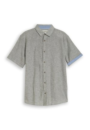 TOM TAILOR, REGULAR FIT KURZARM - Hemd - faded leaf green chambray
