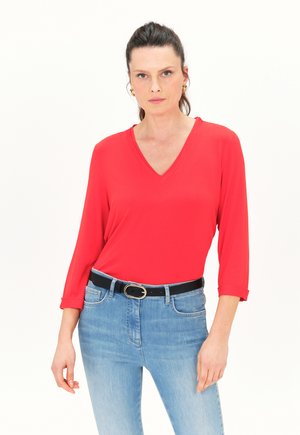 Long sleeved top - rouge