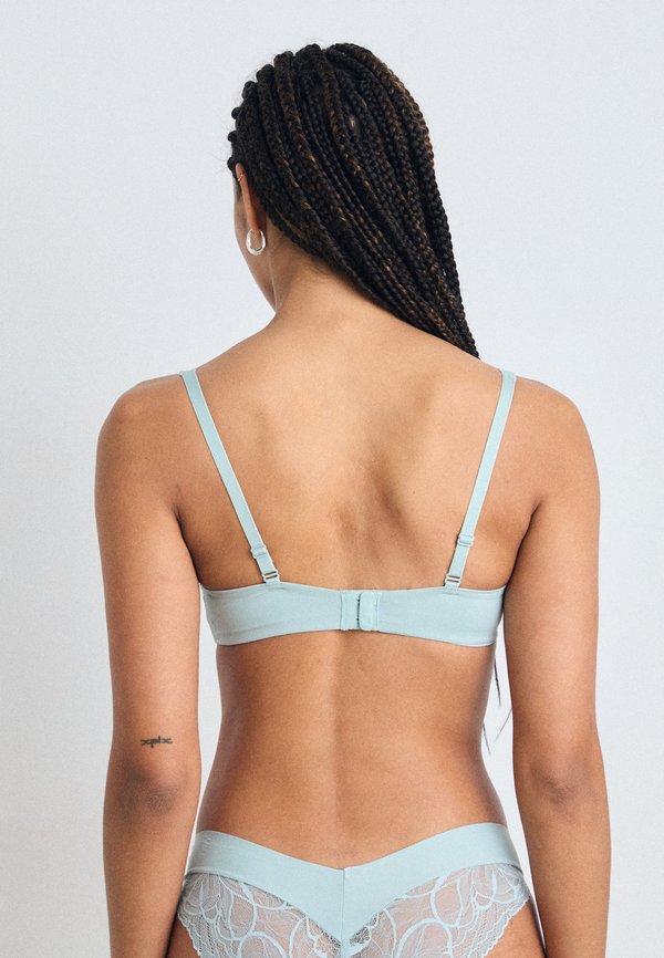 BODY MAKE UP ILLUSION - Balconette bra - misty turquoise3