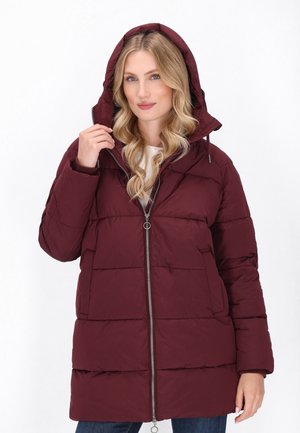 Wintermantel - wine red
