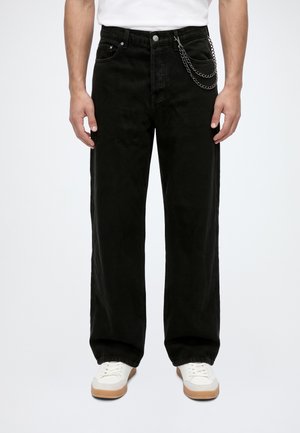 Only & Sons, ONSREMI - Дънки с прав крачол - black denim detail:chain