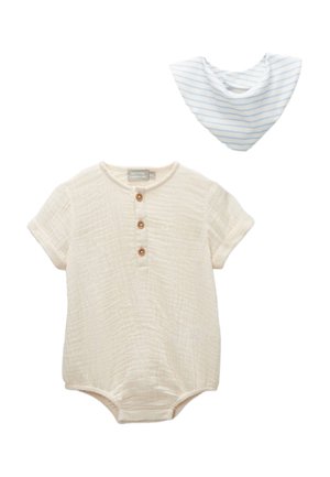 Monoprix, SET - T-shirt basique - naturel