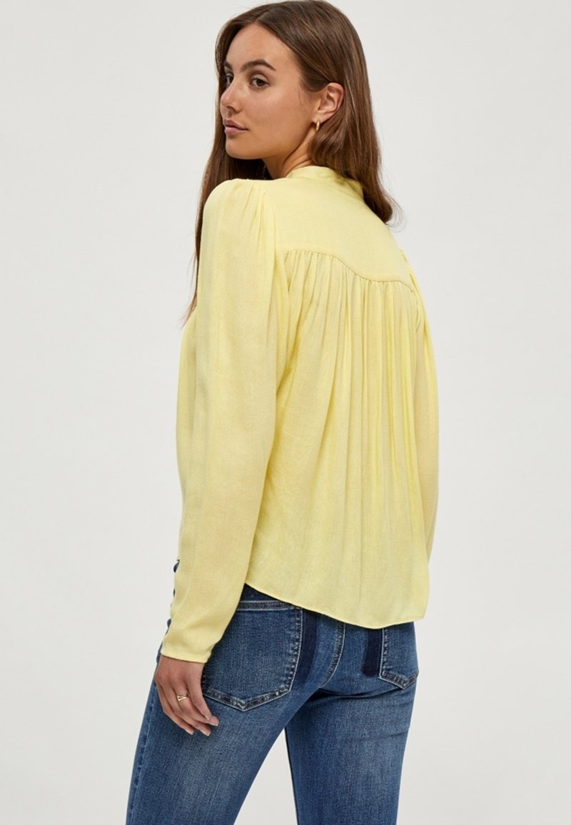 Damen Hemdblusen | Desires Hemdbluse yellow lemon/hellgelb - DF94137 Damen Hemdblusen | Desires Hemdbluse yellow lemon/hellgelb - DF94137