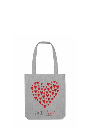 SWEETHEART PRINT - Shopping bag - mottled grey