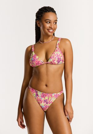 BINDI TRIANGLE SET - Bikini - pink flower fields