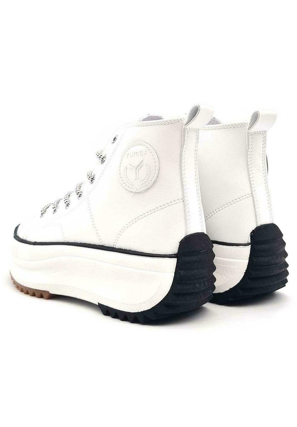 Yumas Zapatillas altas - blanco/beige - Zalando.es