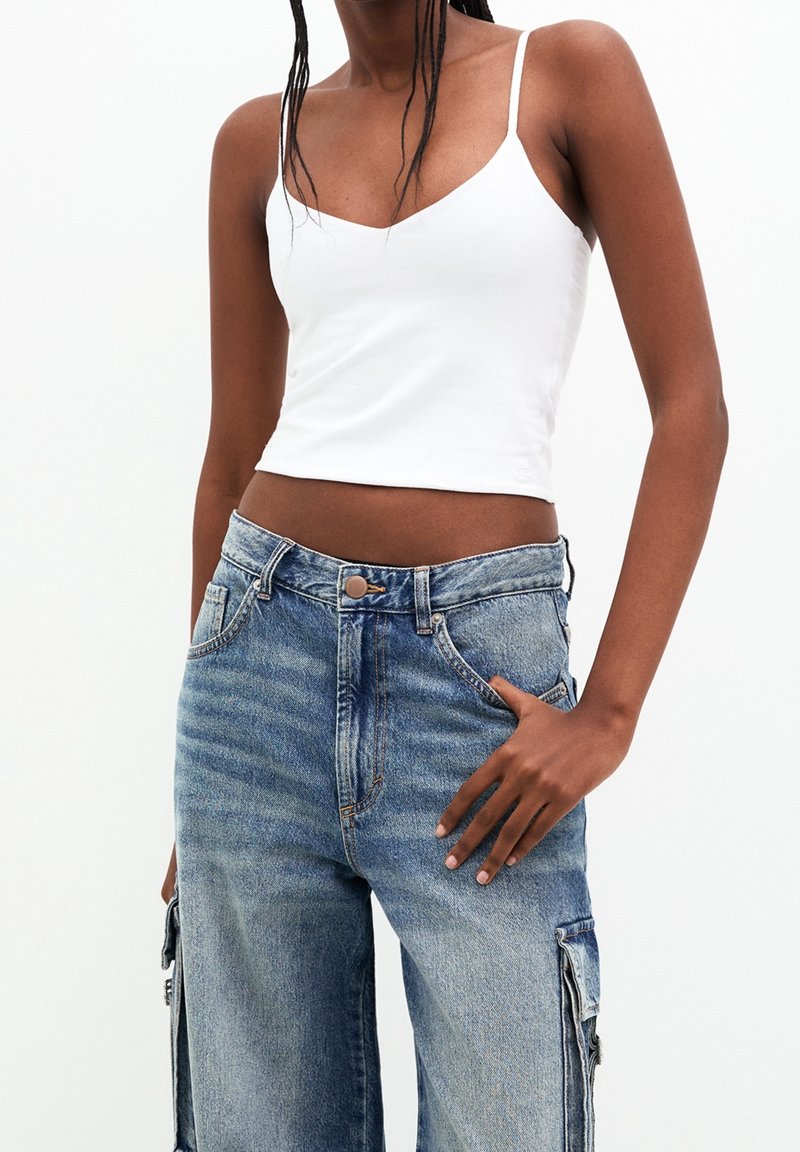 PULL&BEAR Débardeur - white