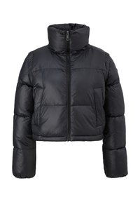 s.Oliver MIT ABNEHMBAREN ÄRMELN - Winterjas - schwarz