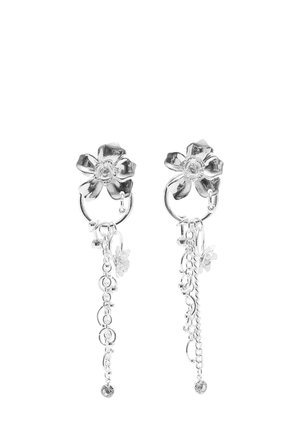 FLOWER CHAIN - Orecchini - grey