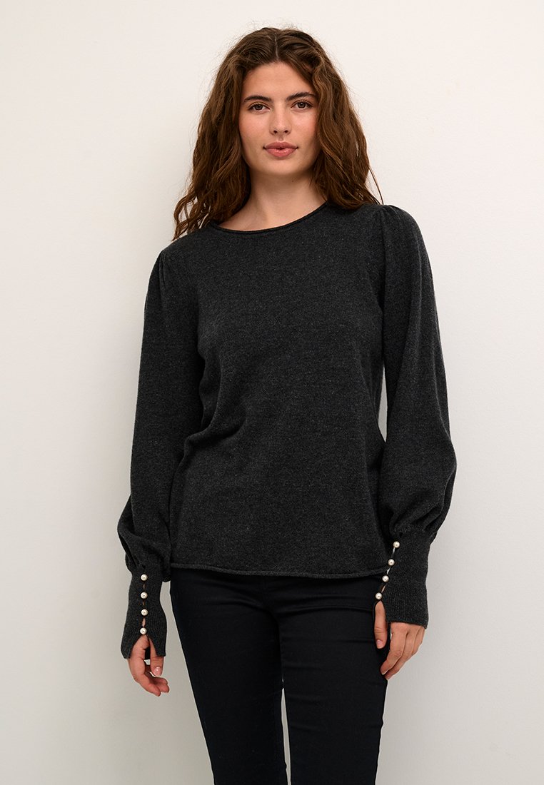 culture Trui donkergrijs