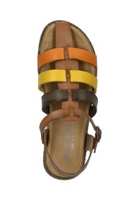 Josef Seibel FABRICIA - Walking sandals - cognac multi
