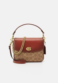 COACH SIGNATURE CASSIE  - Sac bandoulière - tan rust
