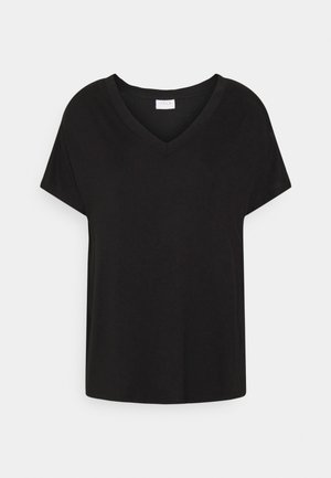 VIBELIS - T-shirt basic - black